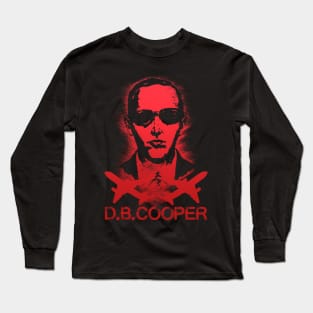 DBCooper - Red Long Sleeve T-Shirt